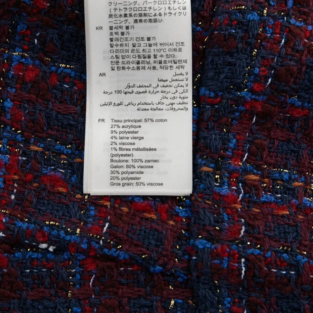 Sandro Women Chela Tweed Mini Dress Multi Size 42EU/10 US - Picture 6 of 6